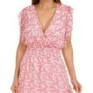 BCBG PARIS PINK WOMEN DRESS SIZE SMALL BRAND NEW WITH TAGS PINK